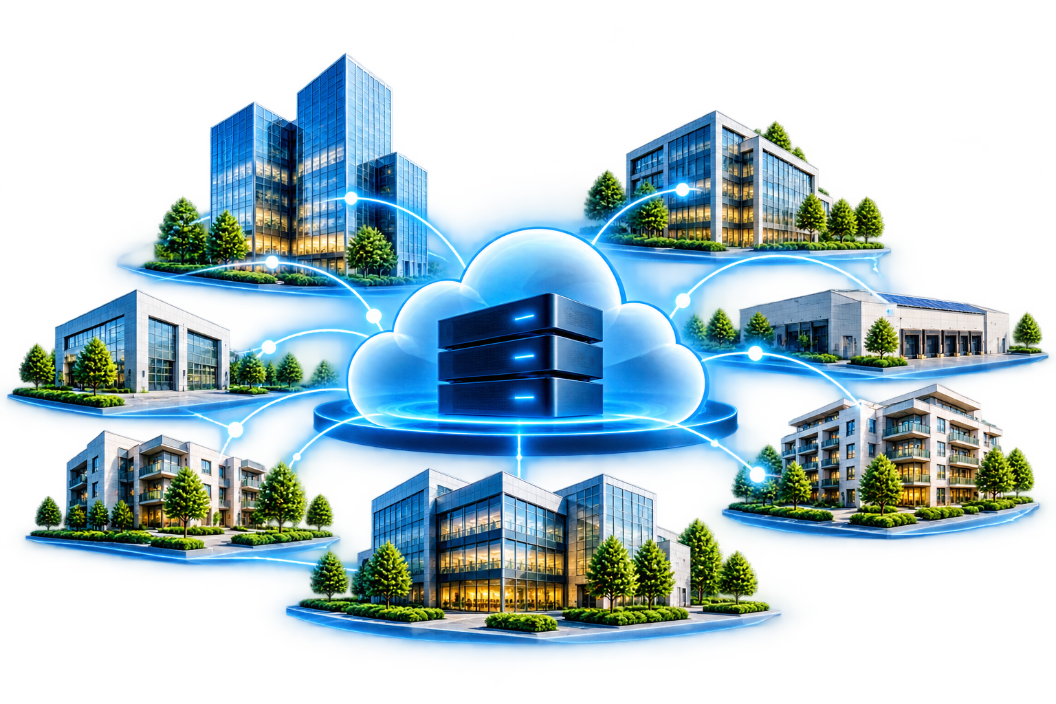 Datenversorgung für Immobilienportfolios