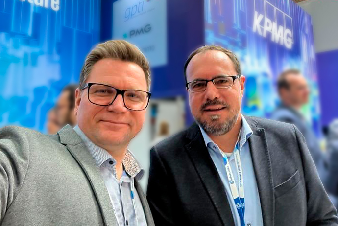 Claus Mink und Stefan Schaffner auf der EXPO REAL 2022